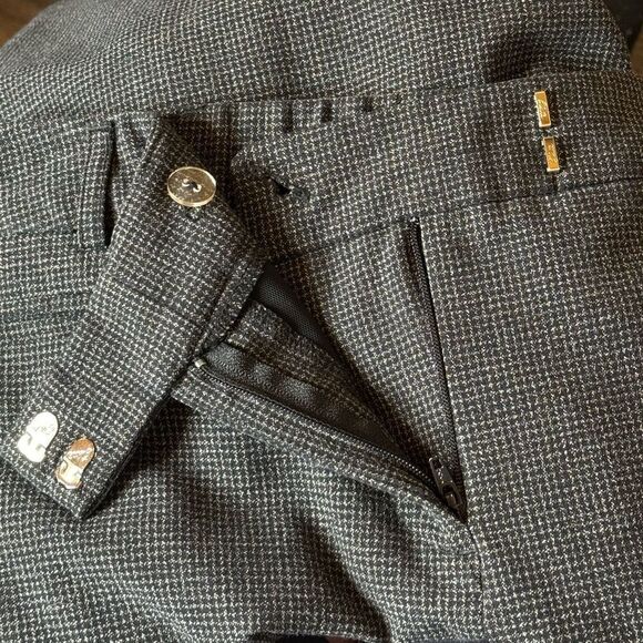JM Collection Gray Petite Pants size 10P - Picture 5 of 5